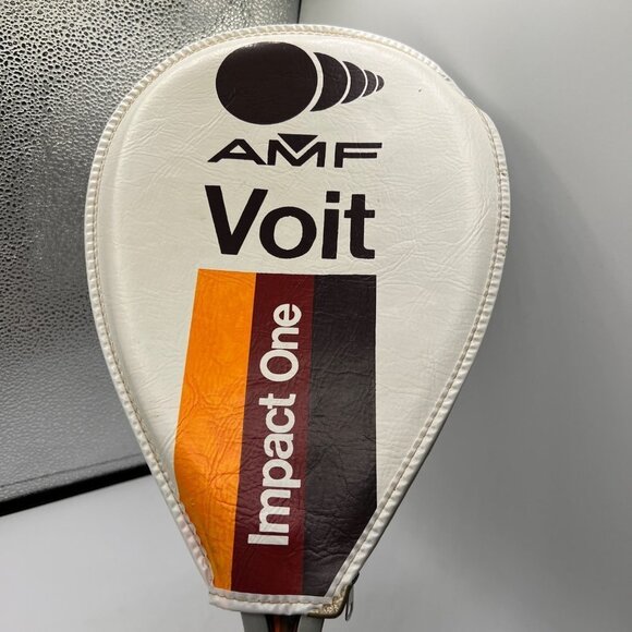 Vintage Amf Voit Impact One Racquetball Racquet with Wrist Wrap - Picture 4 of 10